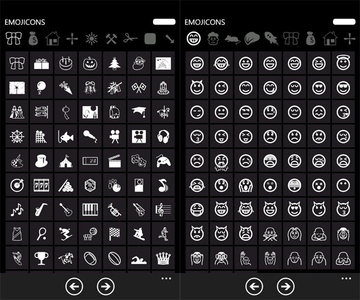 Emojicons – Windows Apps on Microsoft Store